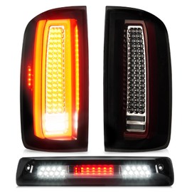 Tresound Tail Light + 3rd Brake Cargo Lamp for 2015-2022 Chevy Colorado & GMC Canyon, Third High Mount Stop Light Rear LED Taillight, GM2800270 84169778 84169777 GM2801270 84630993