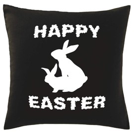 Hippowarehouse Happy Rabbits Printed bedroom accessory cushion cover case 41x41cm