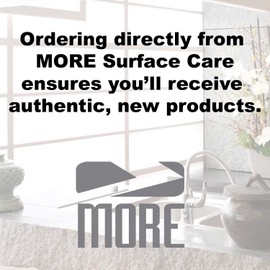 MORE Stone & Quartz Cleaner + Protector - Water Based Formula for Natural Stone and Quartz Surfaces [Pint / 16 oz.]