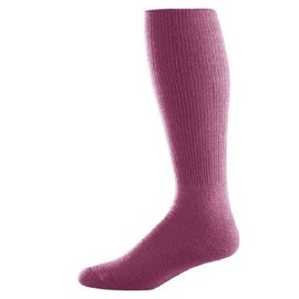 Joe's USA - Football Game Socks Maroon, Intermediate (9-11)