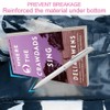 UFNDC 3PCS Clear Backpack Heavy Duty, See Through School Bag
