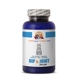 Cats Joint Health - Hip and Joint for Cats - Premium Formula - Treats - cat Liver Supplement - 120 Chews (1 Bottle)
