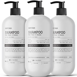 [22% improvement in dandruff itchiness] 2+1 Sentiver Dandruff Shampoo 1L Mildly Acidic Large Capacity Scalp Cooling Dandruff Head Odor - Brewer's Yeast Hair Loss Symptom Relief Shampoo 1L / [비듬 가려움 22% 개선] 2+1 센티베르 비듬샴푸 1L 약산성 대용량 두피 쿨링 댄드러프 정수리냄새 - 맥주효모 탈모증상완화 샴푸 1L X 3개