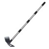 Multi-Use Garden Hoe Rake for Soil Loosening – Carbon Steel