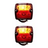MelTruck® 2x LED Rear Light 3 Functions 12/24 V Truck