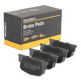 RIDEX 402B0517 Brake Pad Set Disc Brake Pads Rear Brake Pads