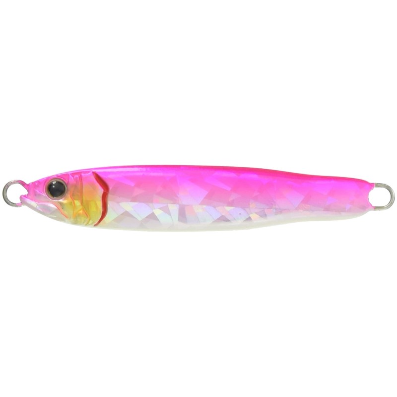 Gan Craft COSO JIG100#04 Metal Jig Lure, Silver Pink