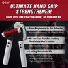 GD GRIP Fingerhantel Iron 8 Hand Trainingsgerät Einstellbarer Widerstand 25