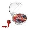 Christmas Tree Bauble with/without LED Light, Photo Bauble Clear Christmas,