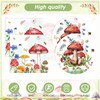 41Pcs Mushroom Birthday Decorations Enchanted Forest Party Tableware Set Wildflower