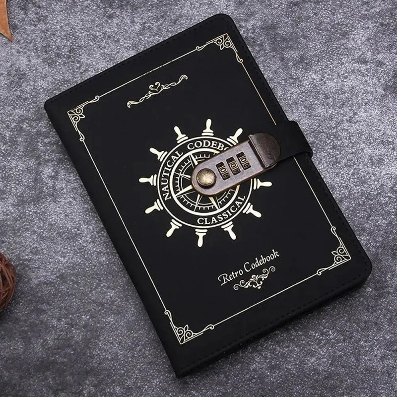 L Libreta Vintage Pasta Dura Cuaderno Dibujo Diariow J