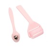 Skincare cooling ice roller + eye massage ball stick 2-piece set face roller gua sha - 2ea