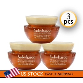 Sulwhasoo Concentrated Ginseng Rejuvenating Cream Rich 5ml 3pcs Premium K-Beauty