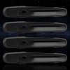 Elite Auto Chrome Black Door Handle Covers w/Smart Key for