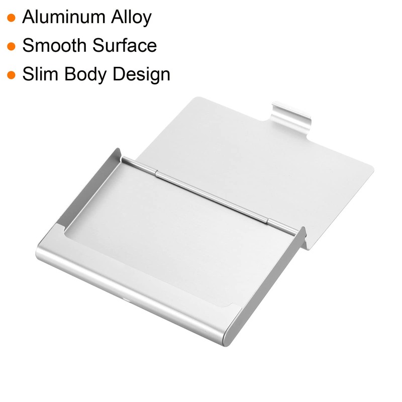 PATIKIL Business Card Holder, 3 Pack Aluminum Metal Card Case