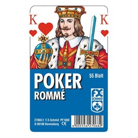 Ravensburger Juego de Cartas 27068  Póker, 27068 2, Multicolor, 1 Unidad (1 Unidad)                                                                   