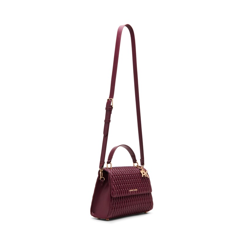 Anne Klein Medium Ruched Flap Crossbody