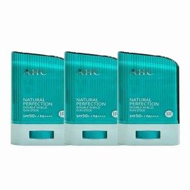 AHC Natural Perfection Double Shield Sun Stick (Green) 14g (SPF50+)(1+1+1) / AHC 내추럴 퍼펙션 더블 쉴드 선스틱 (초록색) 14g (SPF50+)(1+1+1)