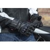 Noru Kabon Leather Gauntlet Motorcycle Glove - Waterproof Touring Glove