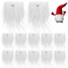 ABOOFAN Fabric 12 Pieces Gnome Beard Faux Fur Dwarf Beard