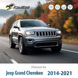 Raidbee® 22"+21" Windshield Wiper Blades with 11" Rear Wiper Blade Automotive Replacement Set for Jeep Grand Cherokee 2014 2015 2016 2017 2018 2019 2020 2021 – Genuine OEM Quality (Set of 3)