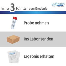 Mould Test Wall Swatter Test - Sampling Kit and Professional Lab Analysis