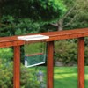 DEKELIY 5-Inch Waterfall Rain Gauge with Clear Scale & Easy-Read