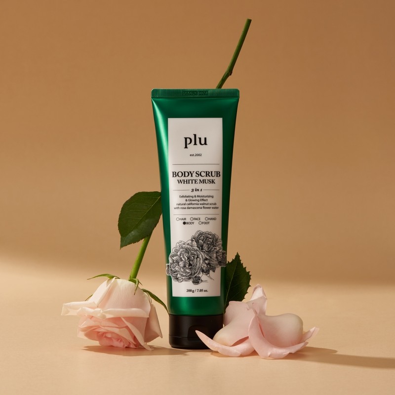 flu [Flu] Original body scrub & scrub wash 2-piece gift