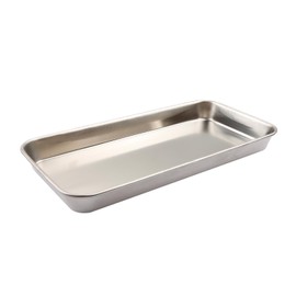 Rumyve Clinic Medical Instrument Tray,Small Instrument Tray Reusable Laboratory Tray,Rectangular Laboratory Supply tray for Dental Laboratory Tool Instruments