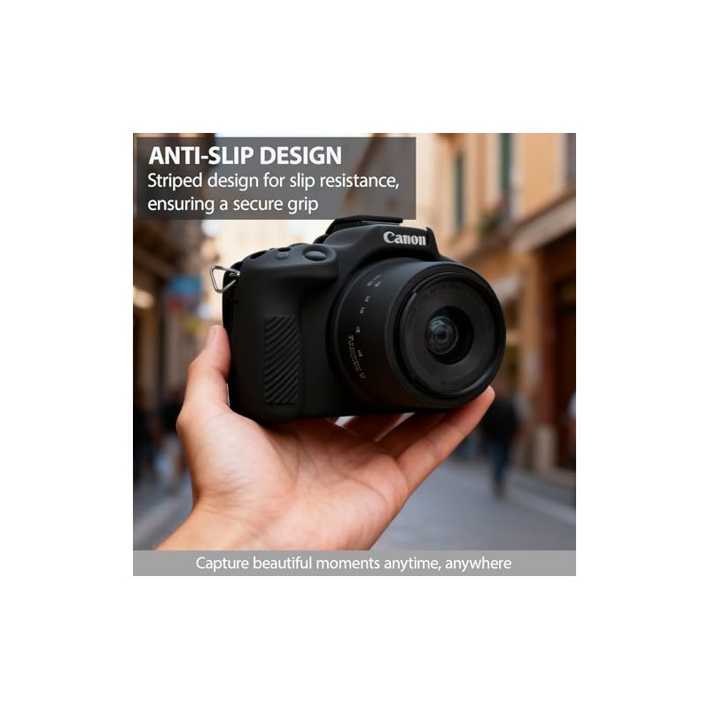Funda para cámara Canon EOS R50, funda protectora de silicona
