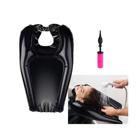 OHAOLYLE Inflatable Hair Washing Basin,Hair Washing Tray,Hair Wash Headrest, Portable Hair Washing Aids for Injured, Disabled, Elderly, Kids