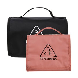 3CE (현대Hmall)3CE 워시 백 2종(스몰+기본) (Hyundai Hmall) 3CE Wash Bag Set 2 Types (Small + Basic)