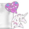 GrifGrips CGM Covers Unicorn Combo – Secure Adhesives Patches for
