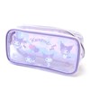 Kromi Clear Square Pouch, Kids, Purple, purple