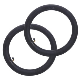 2Pcs Rubber Inner Tubes with Bend Valve for Folding Bike 14x2.125in Replacement Tire Tube for Inner Tube W/Valve (14 * 2.125)