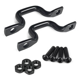 Jetuplusllc Pair Rear Bed Tie Down Hooks with Bolts Compatible with Ford Ranger 2019–2023 Replace KB3Z-21550A74-A, W505594-S450B