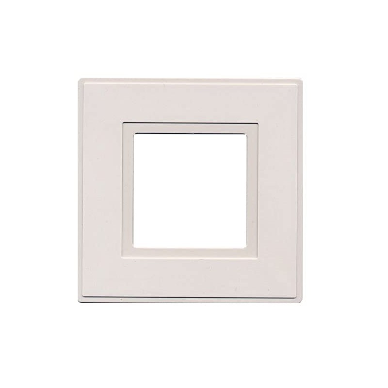 kenable Light Switch Surround Finger Plate White [2 Pack] [1