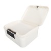 9L Capacity Lockable Storage Trunk for Files Document Organizer Double