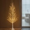 Fudios Lighted White Tree Alpine 6FT 810 LED Fairy Lights,