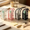 Self Standing Travel Toiletry Pouch 4 Pieces Portable Standing Mesh