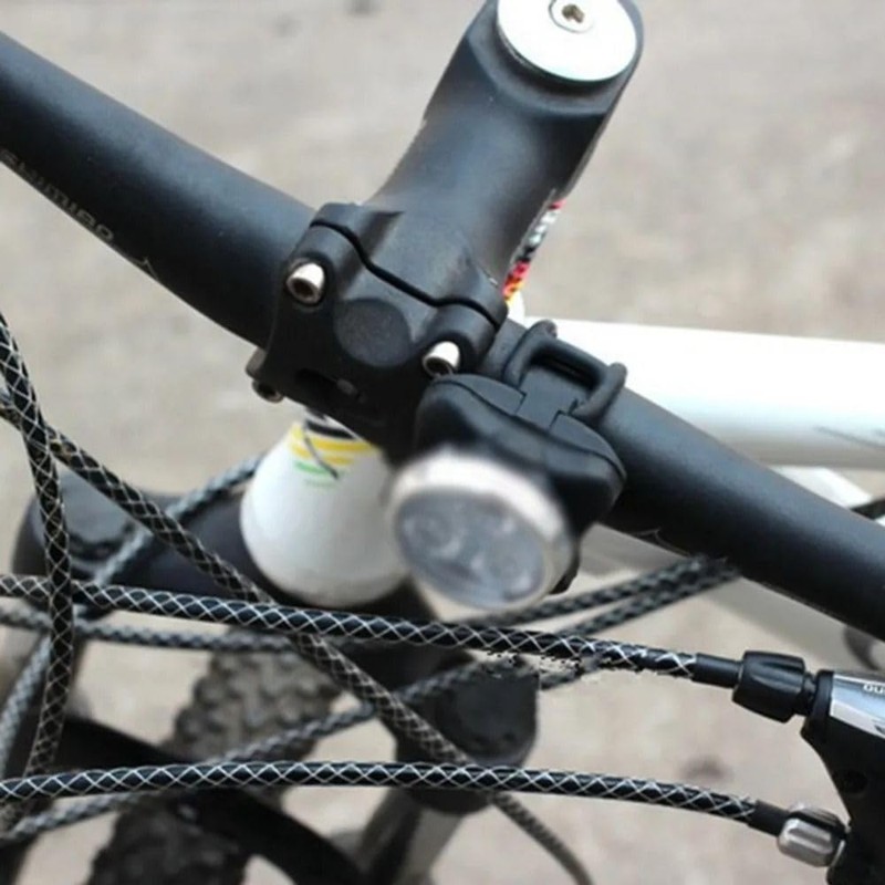 Set of 5 Bicycle Light Mount Belt Holder for Cycling