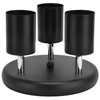 GU10 Ceiling Spotlight Holder 3 Head Rotating Lamp Base Fixture