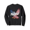 Patriotic Freebird Eagle 4th of July Independence Day Sweatshirt