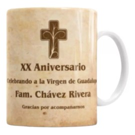 Like Shop 30 Tazas Personalizadas Recuerdo Aniversario Luctuoso