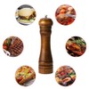 Wooden Pepper Mill Pepper Grinder Kit Manual Mills Solid with