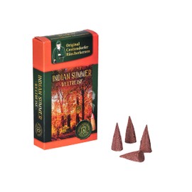 Incense Cones Crottendorfer Voyage Round The World Indian Buzzer Contents of 20 Pieces Again Ore Mountains Folk Art Ore Mountain Craftsmanship Accessories Incense Man Incense Cone