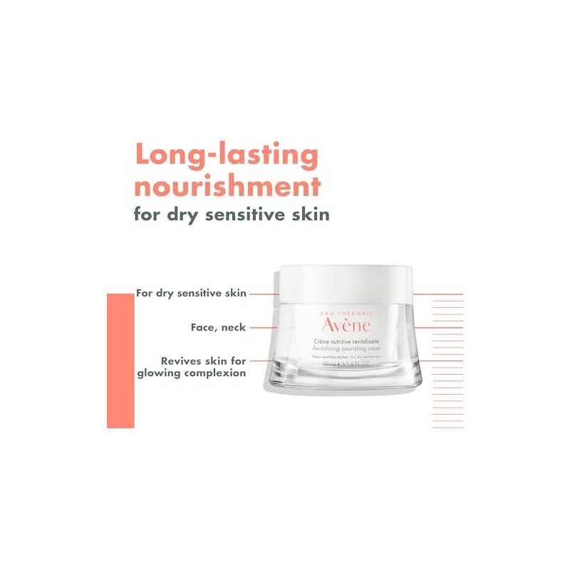 Eau Thermale Avene Revitalizing Nourishing Cream - Rich Nourishing Face