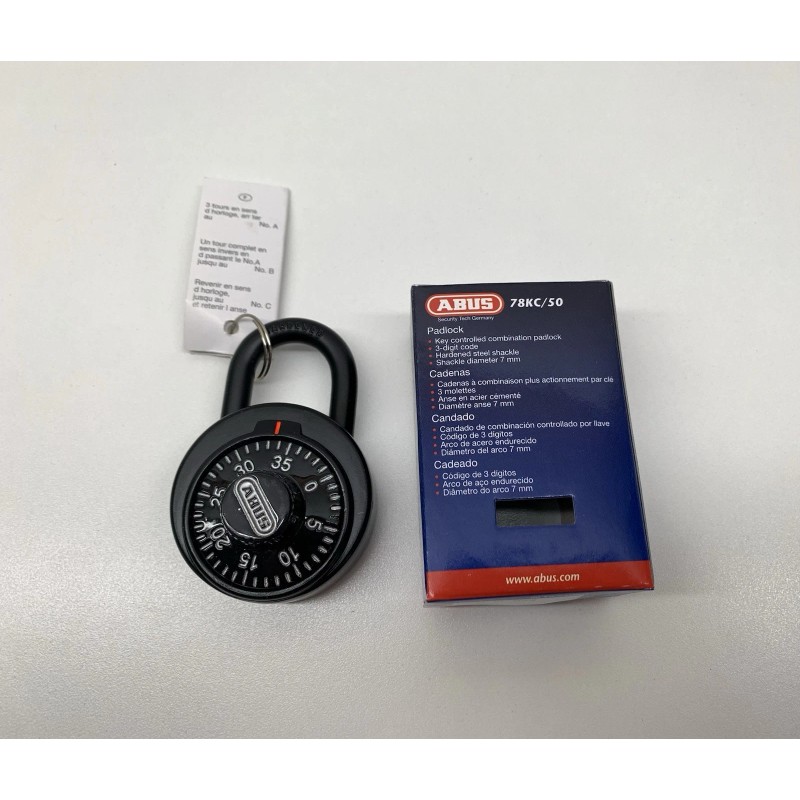 ABUS Combination Padlock 78KC/50