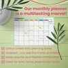 Monthly Planner Pad – A4 Undated Calendar and Scheduler -