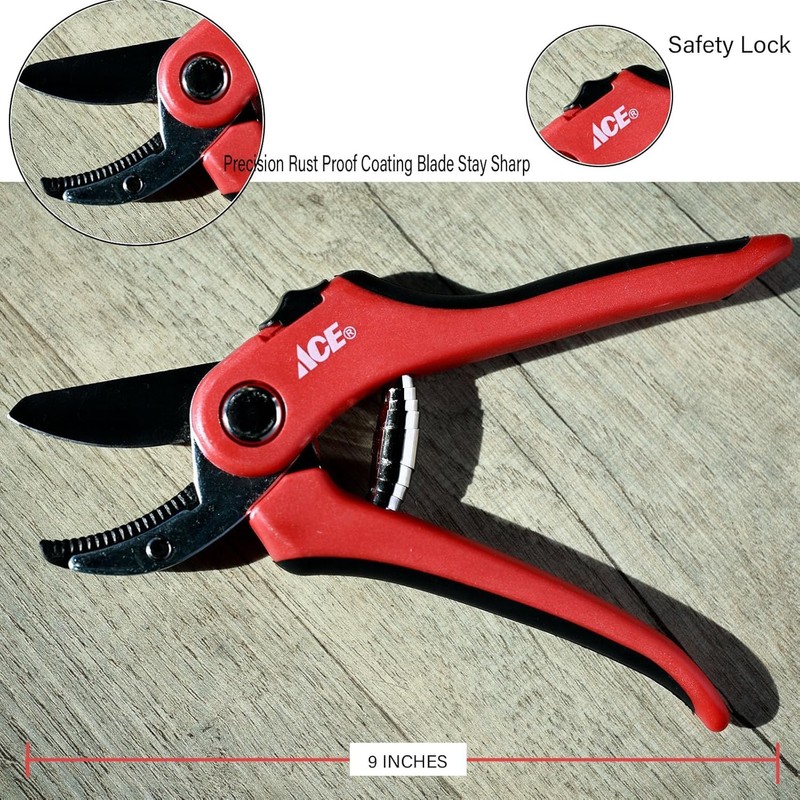 Ace" Anvil Pruning Shear8"